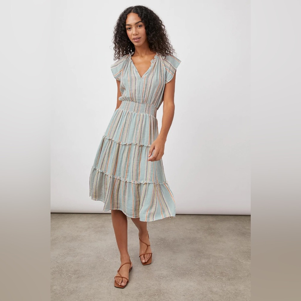 Rails Amellia Dress in Sag Harbour Stripe - M
